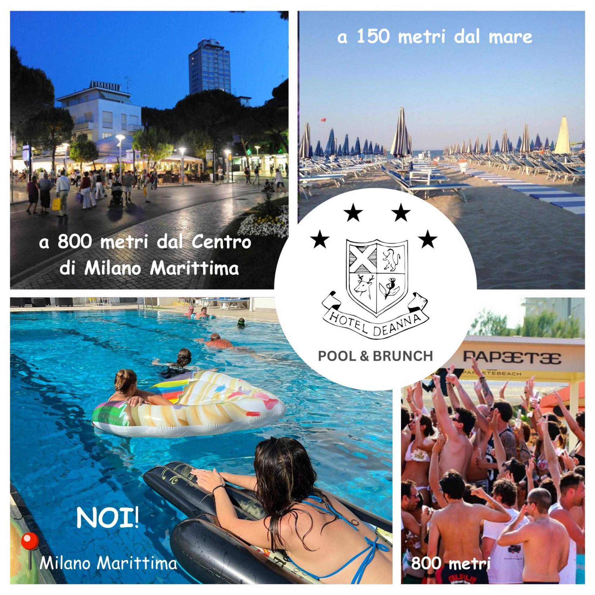 G&D Hotel Deanna Pool&Brunch Milano Marittima Exterior foto
